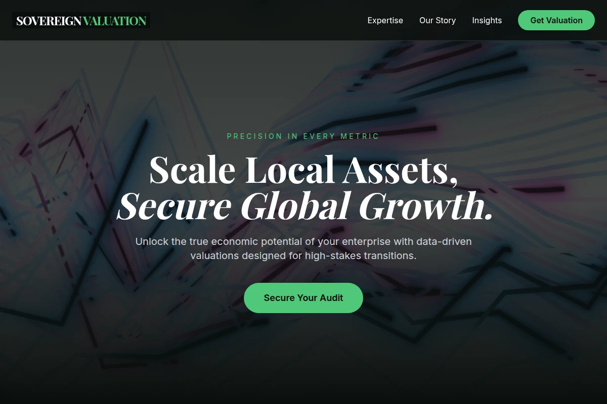 Sovereign Business Valuation