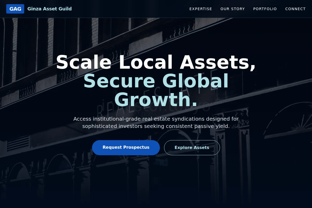 Angel Real Estate Syndication