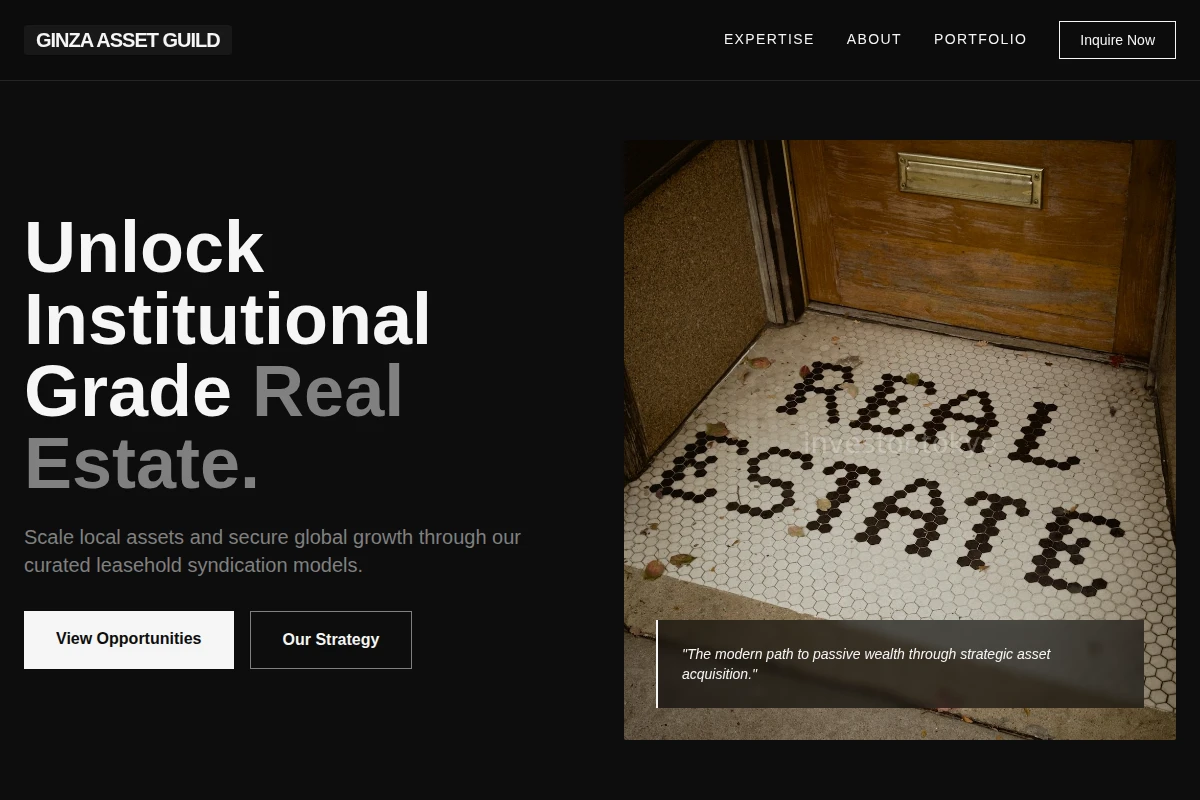 Lease Real Estate Syndication